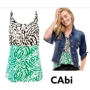 CAbi Hobnob Tiered Cami Sz Medium